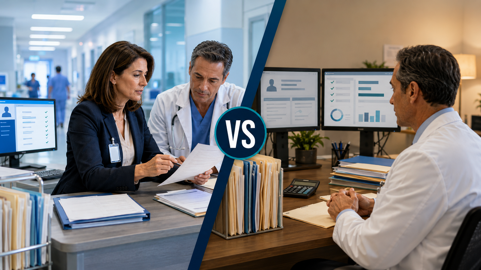 Hospital Credentialing vs Insurance Credentialing: Key Differences